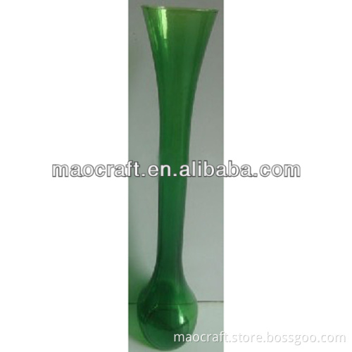 plastic beer yard glass with straw